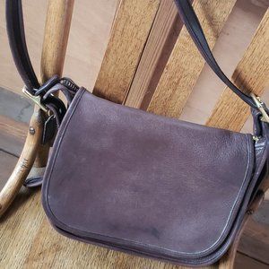 Vintage Coach Saddle Pouch